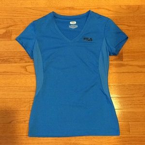 Women’s blue Fila Athletic T-shirt